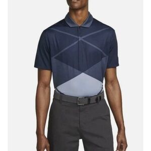 Nike Golf Men’s Dri-FIT Vapor Argyle Golf Polo Shirt Size XXL